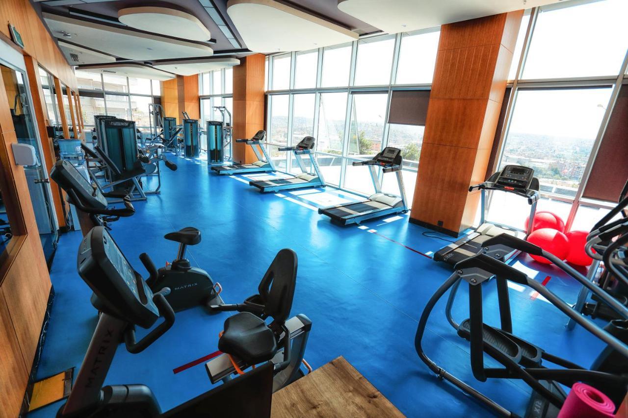 The Green Park Gaziantep Ngoại thất bức ảnh The gym at the 36th floor