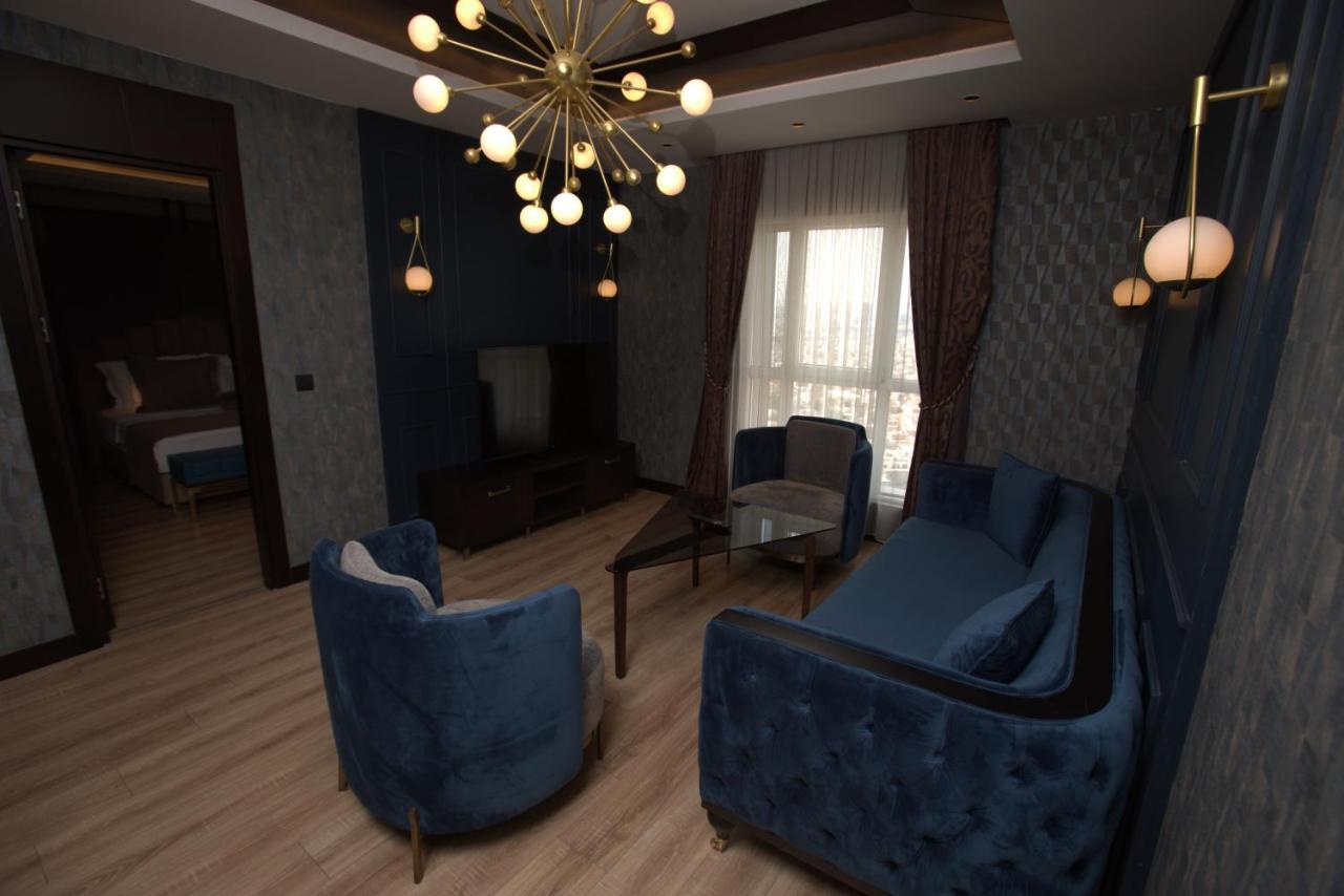 The Green Park Gaziantep Ngoại thất bức ảnh A 3D rendering of a living room