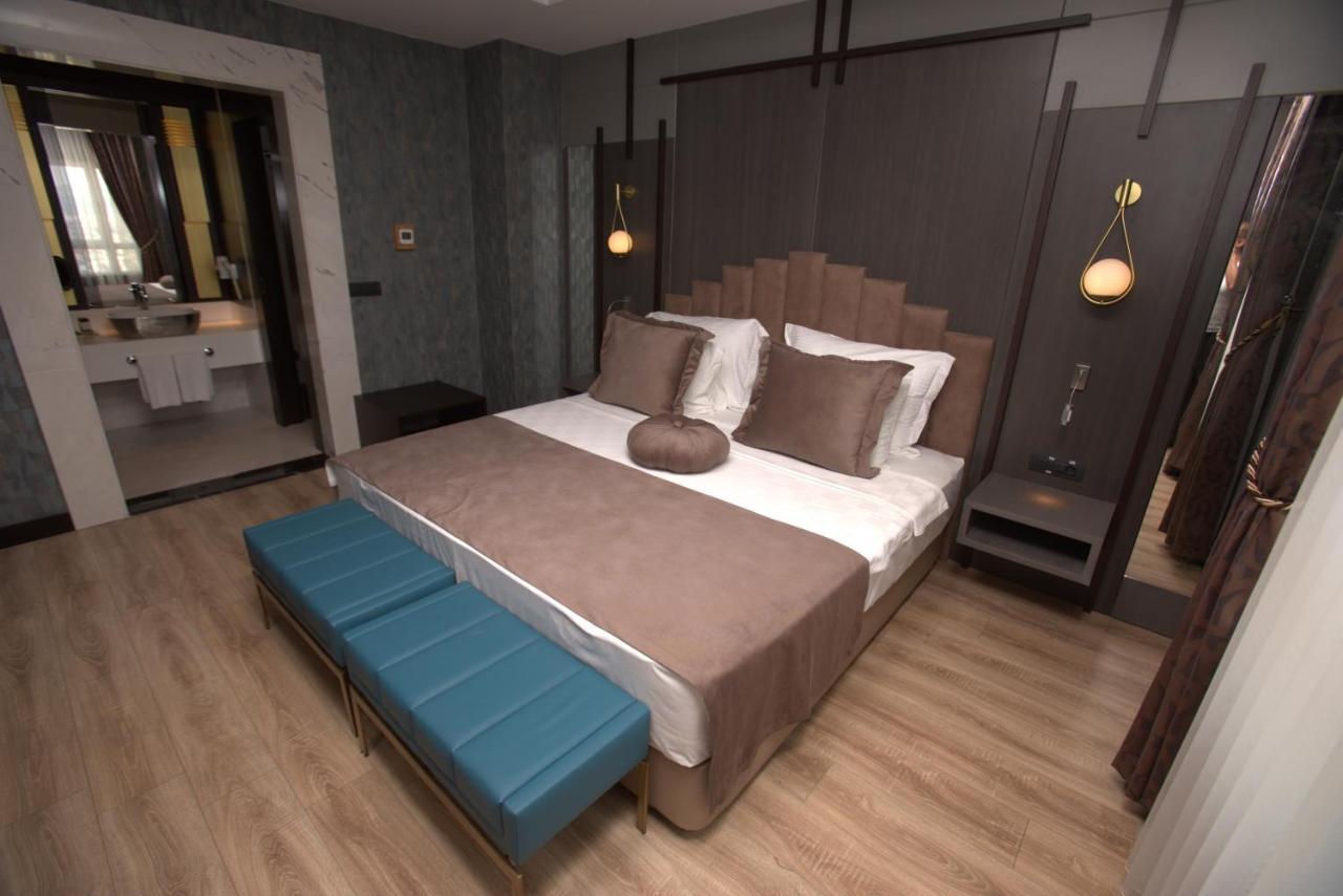 The Green Park Gaziantep Ngoại thất bức ảnh A bedroom at the hotel